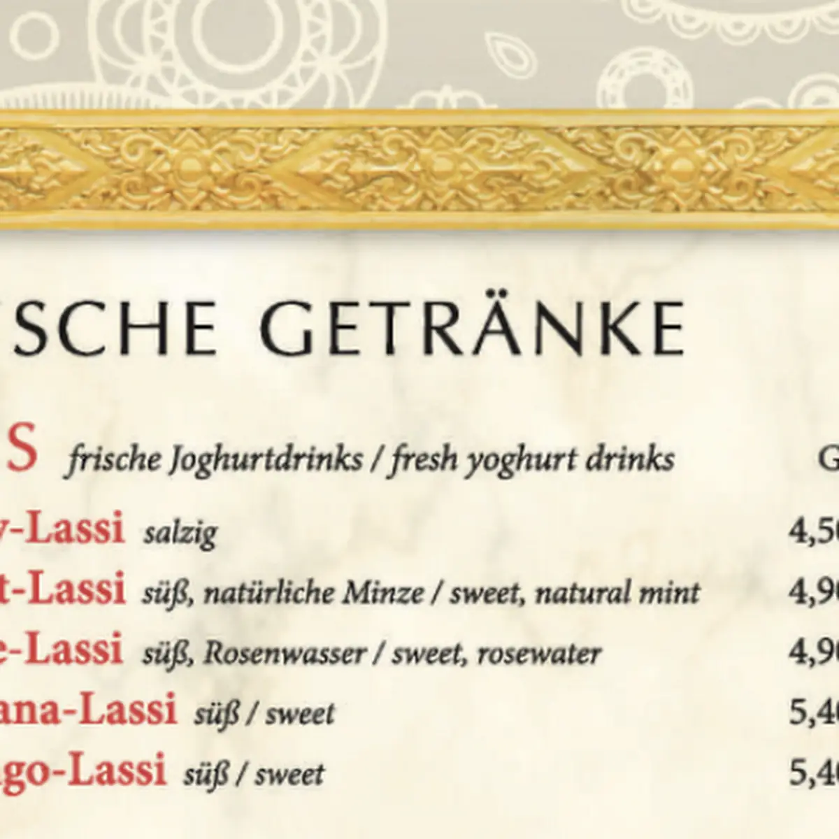Speisekarte photo 7