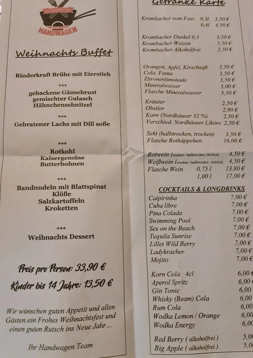 Speisekarte photo 5