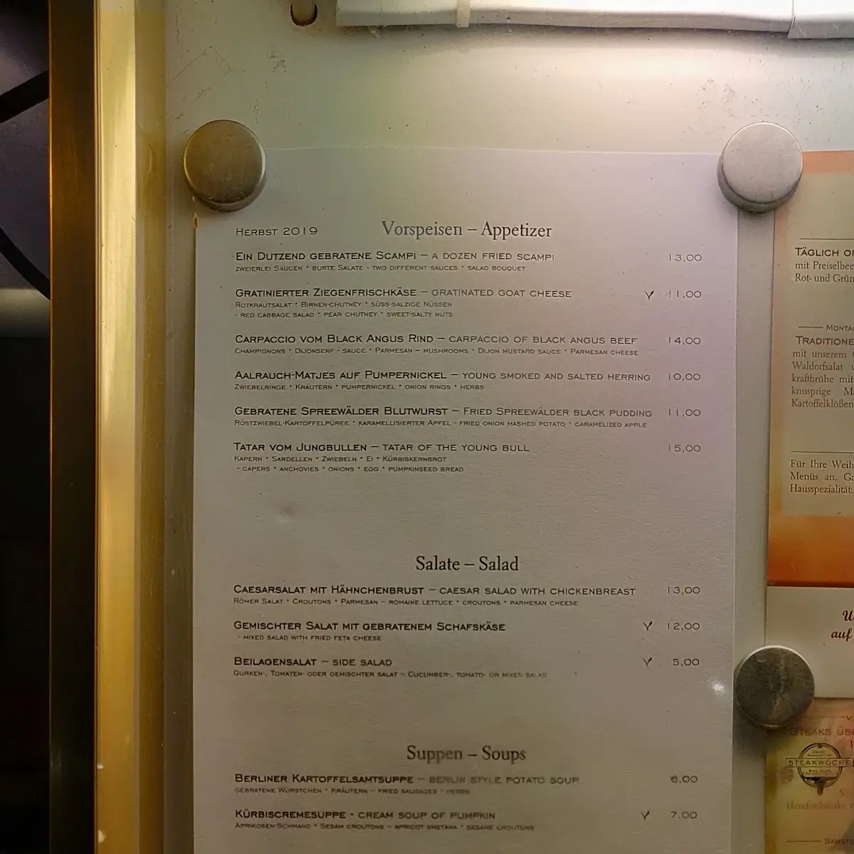 Speisekarte photo 6