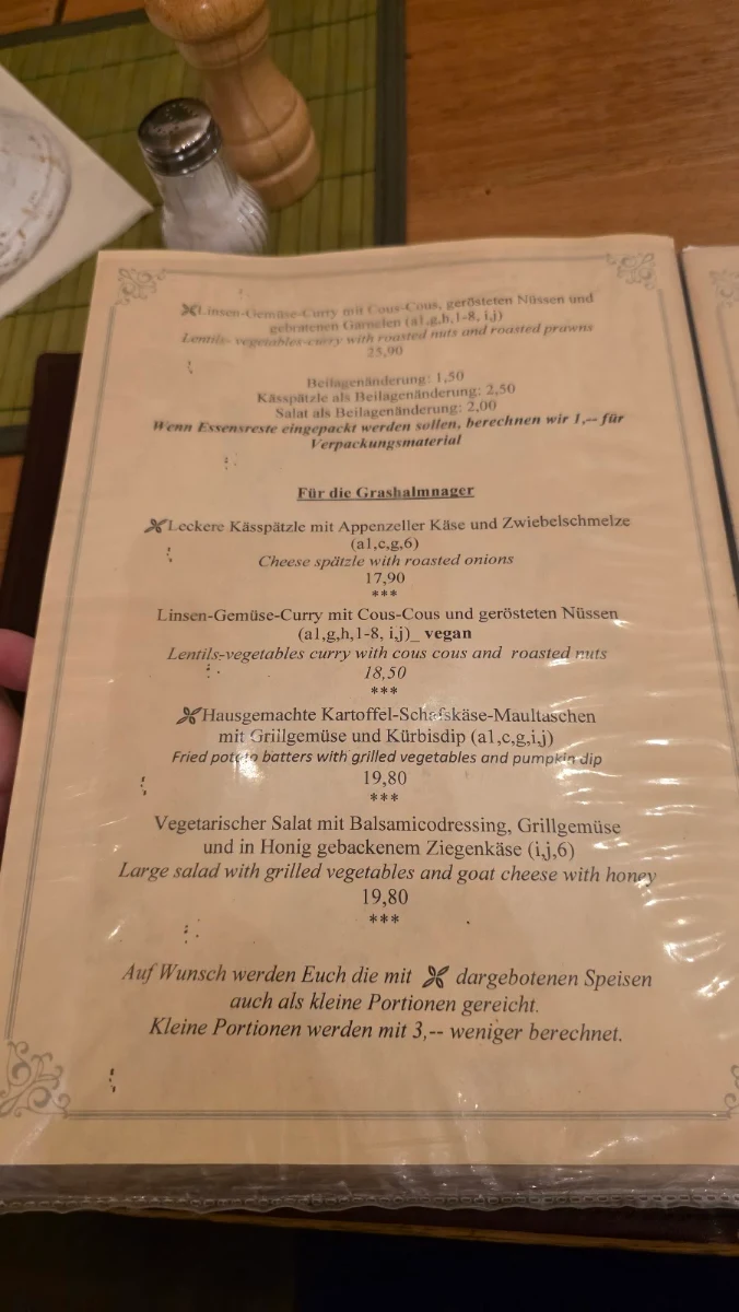Speisekarte photo 8