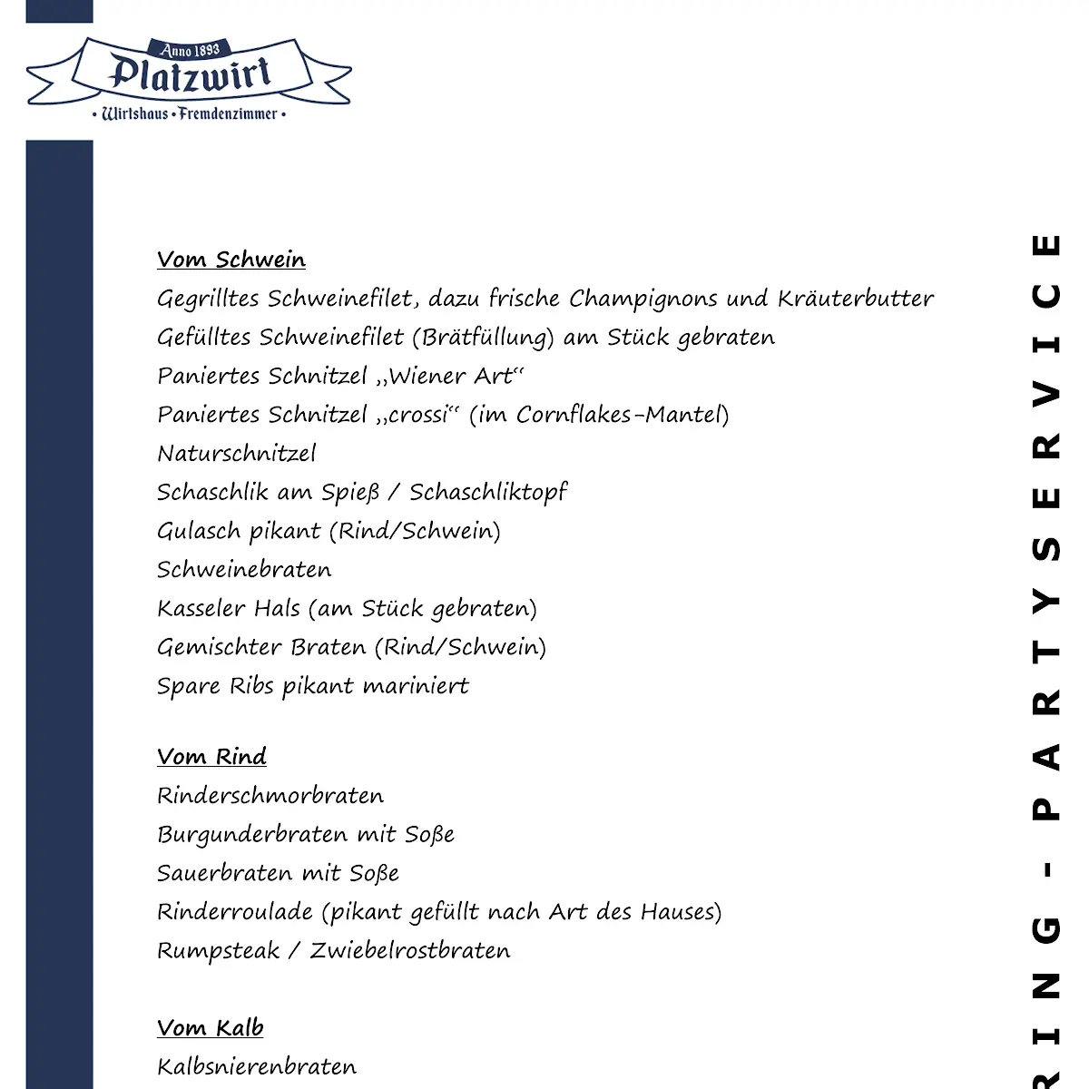 Speisekarte photo 3