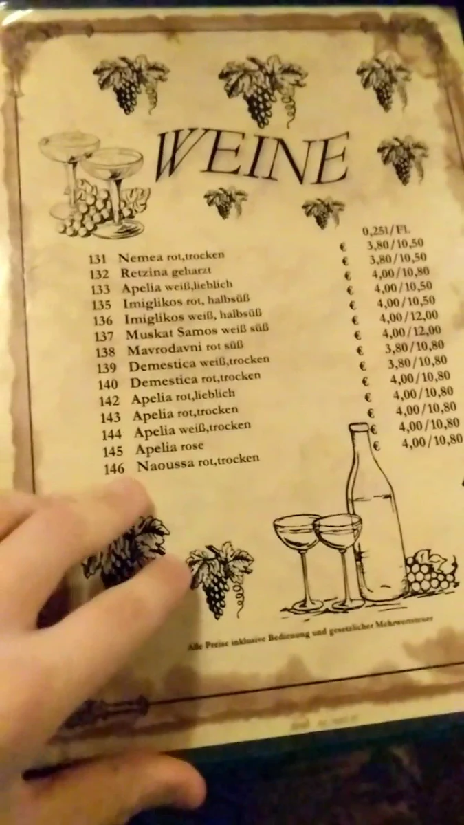 Speisekarte photo 4
