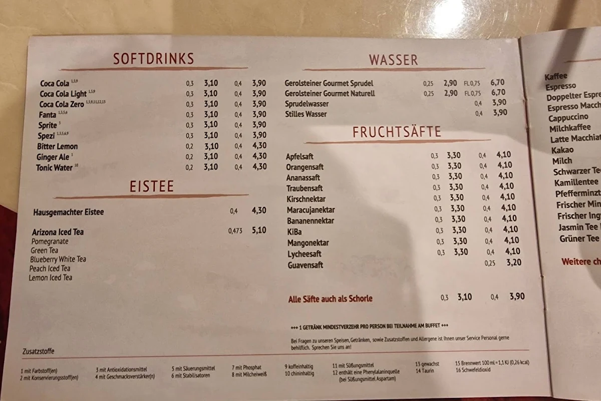 Speisekarte photo 7