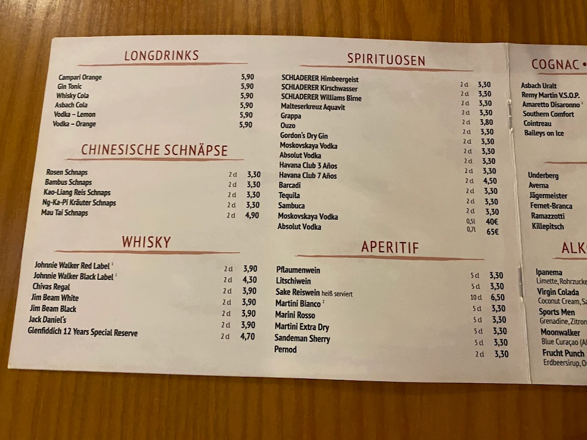Speisekarte photo 8