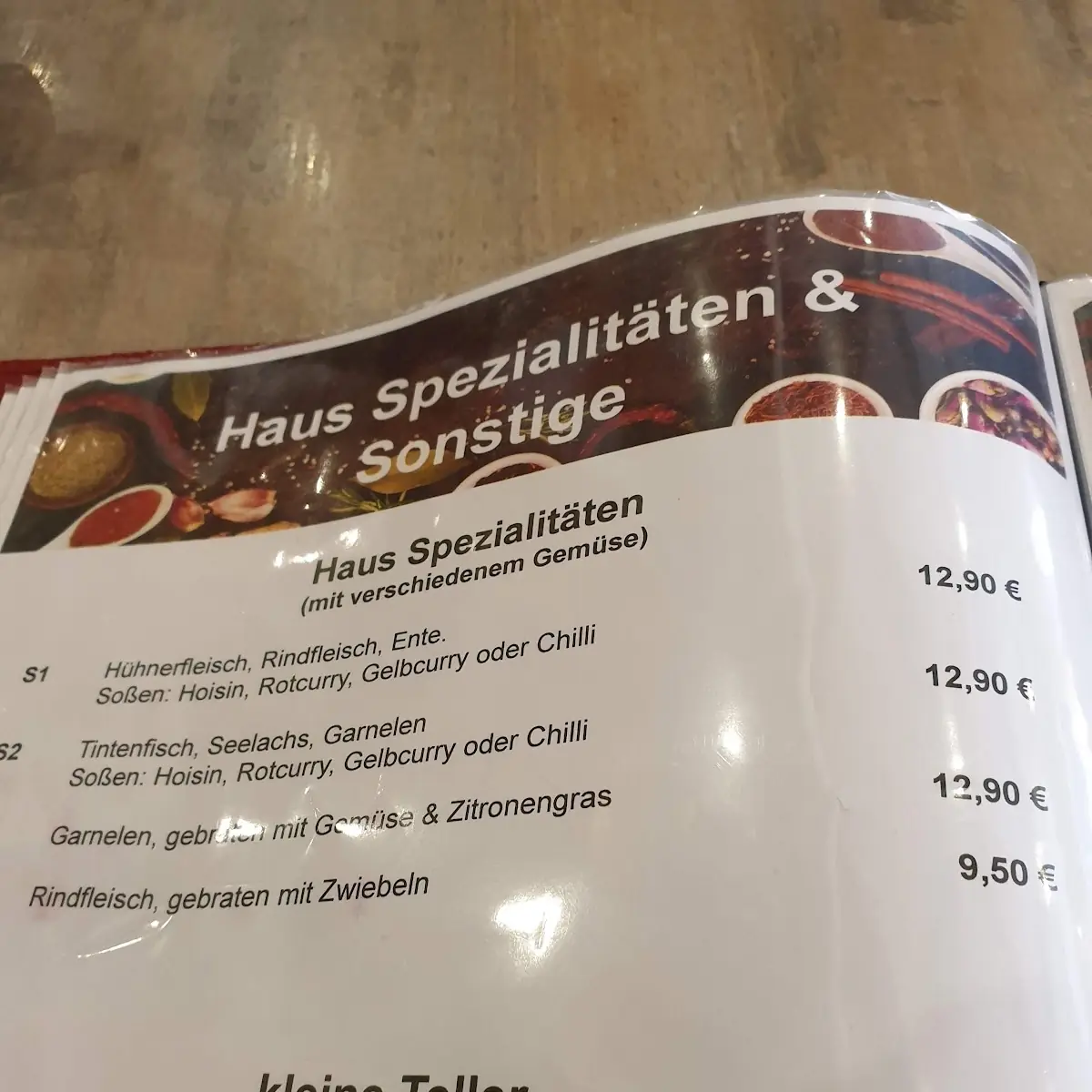 Speisekarte photo 7