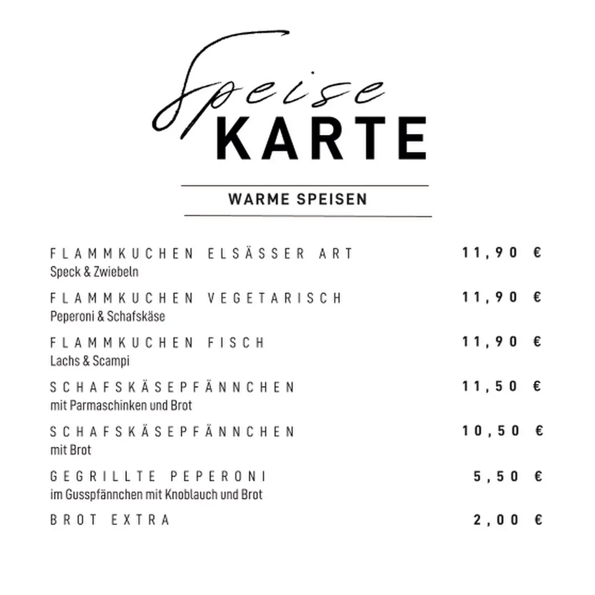 Speisekarte photo 6