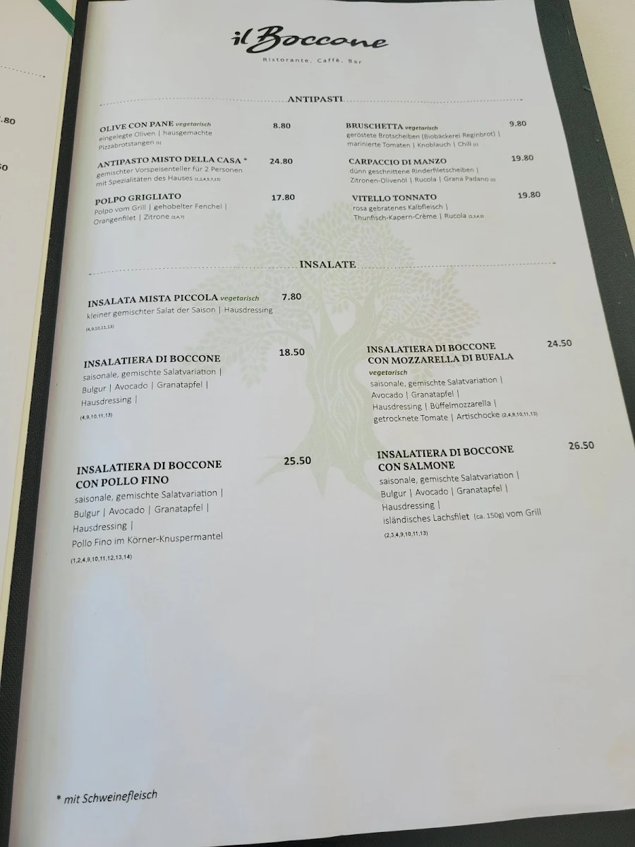 Speisekarte photo 1