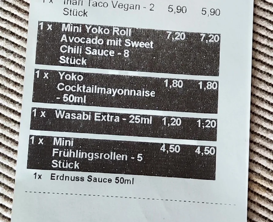 Speisekarte photo 3