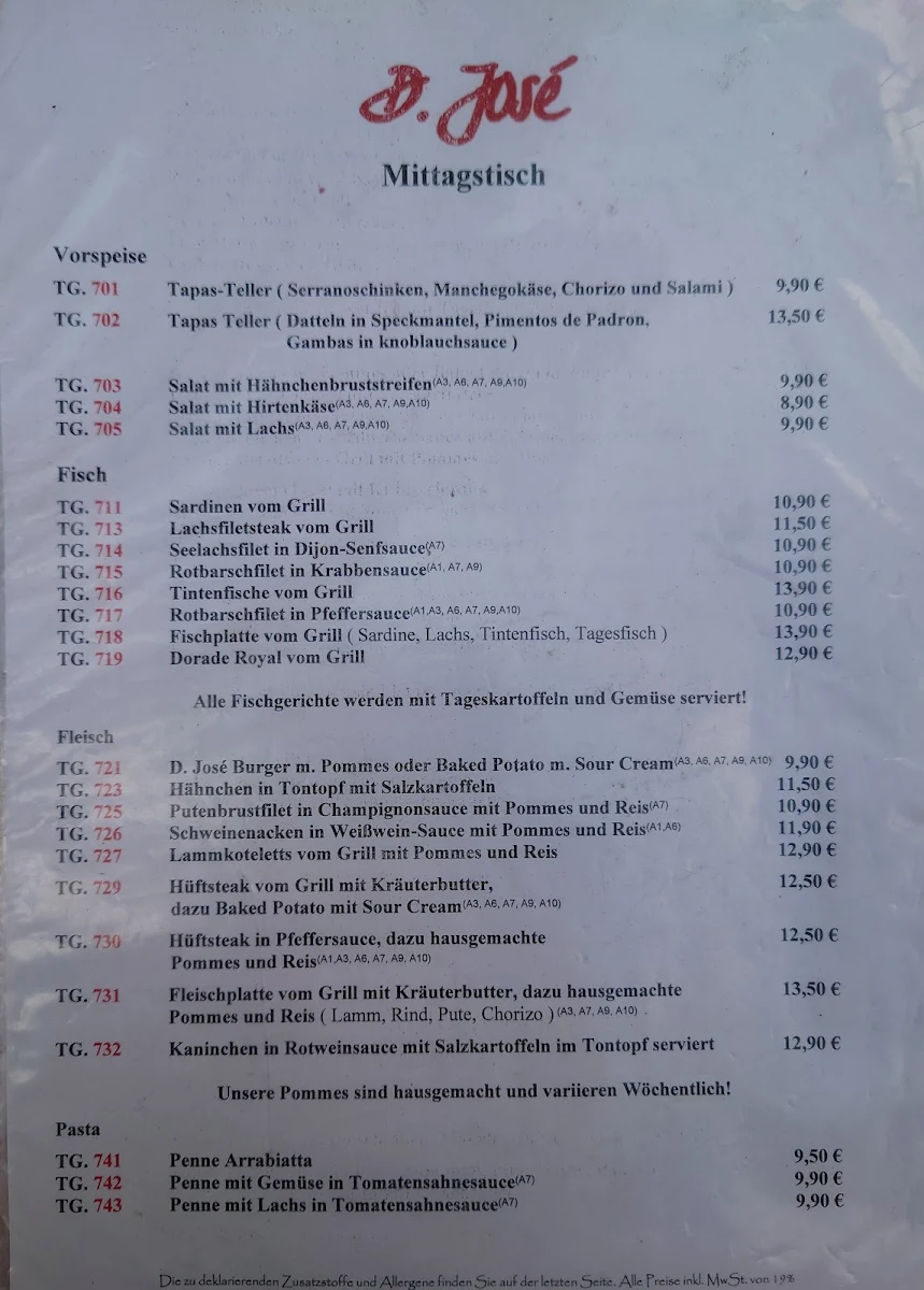 Speisekarte photo 3