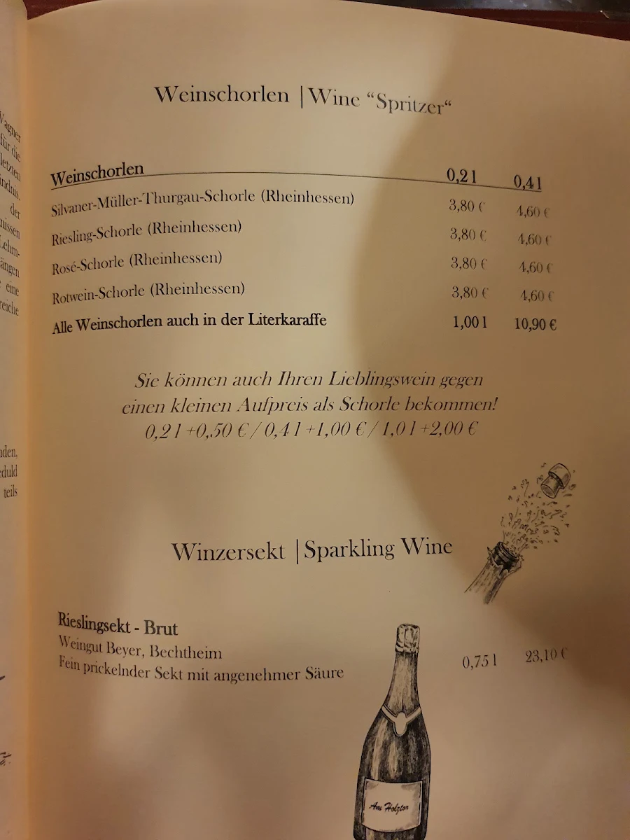 Speisekarte photo 1