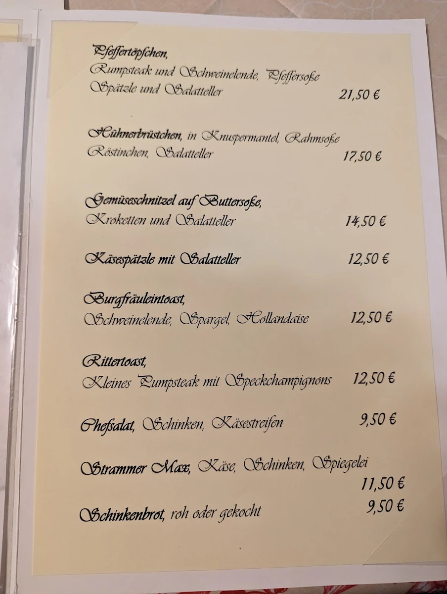 Speisekarte photo 1