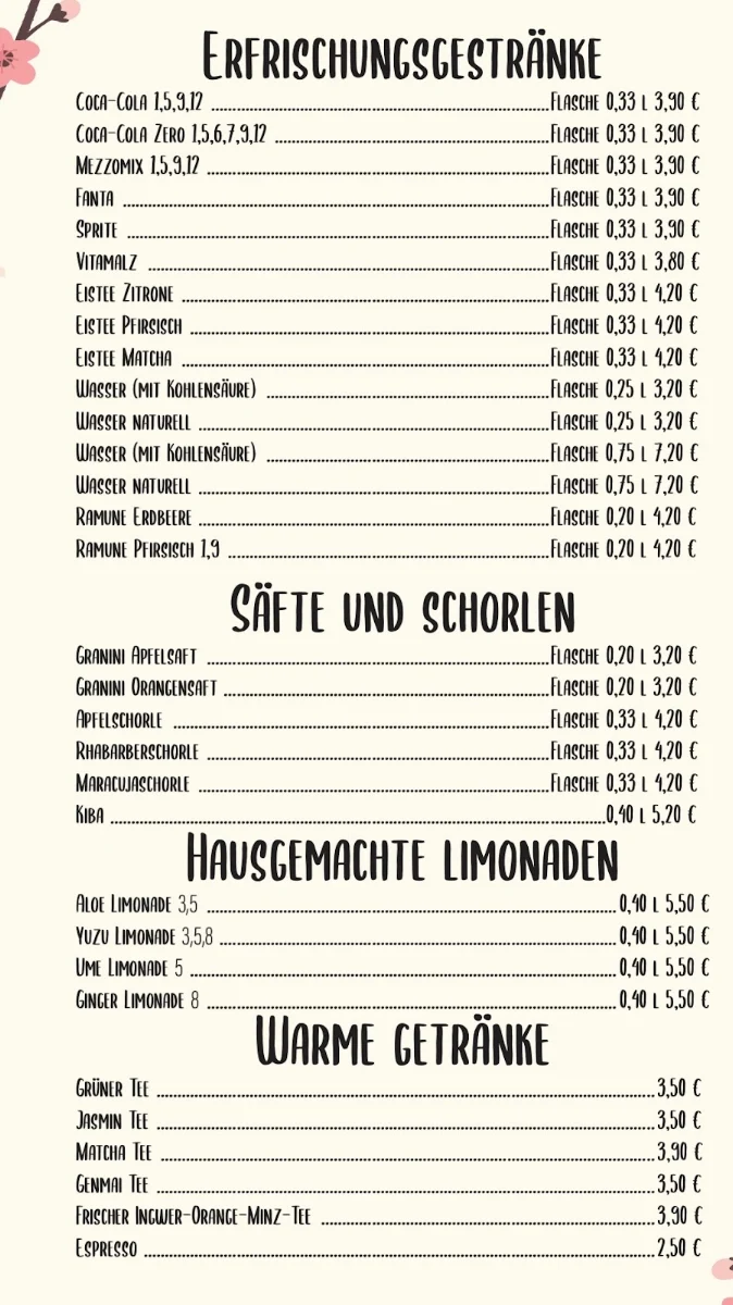 Speisekarte photo 1