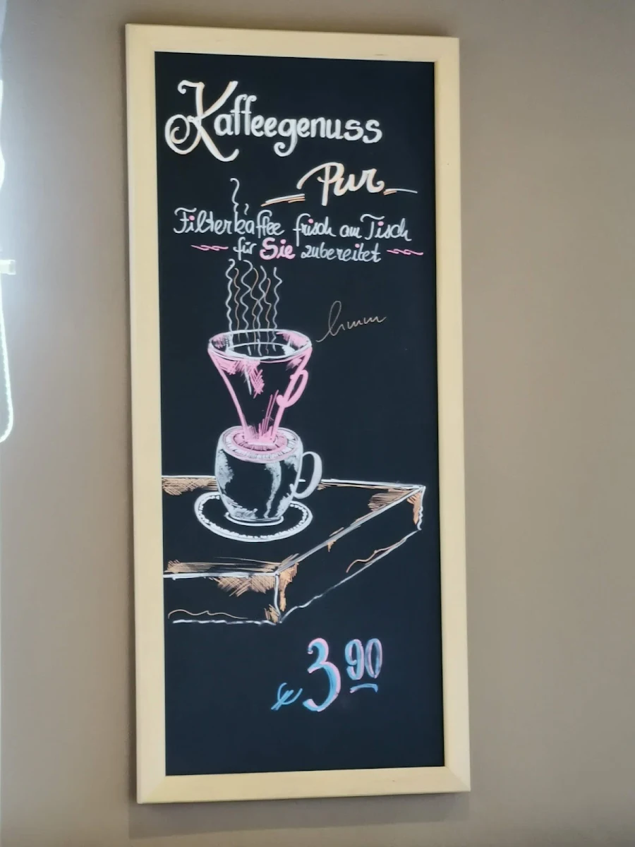 Speisekarte, Café Konditorei Schwarz