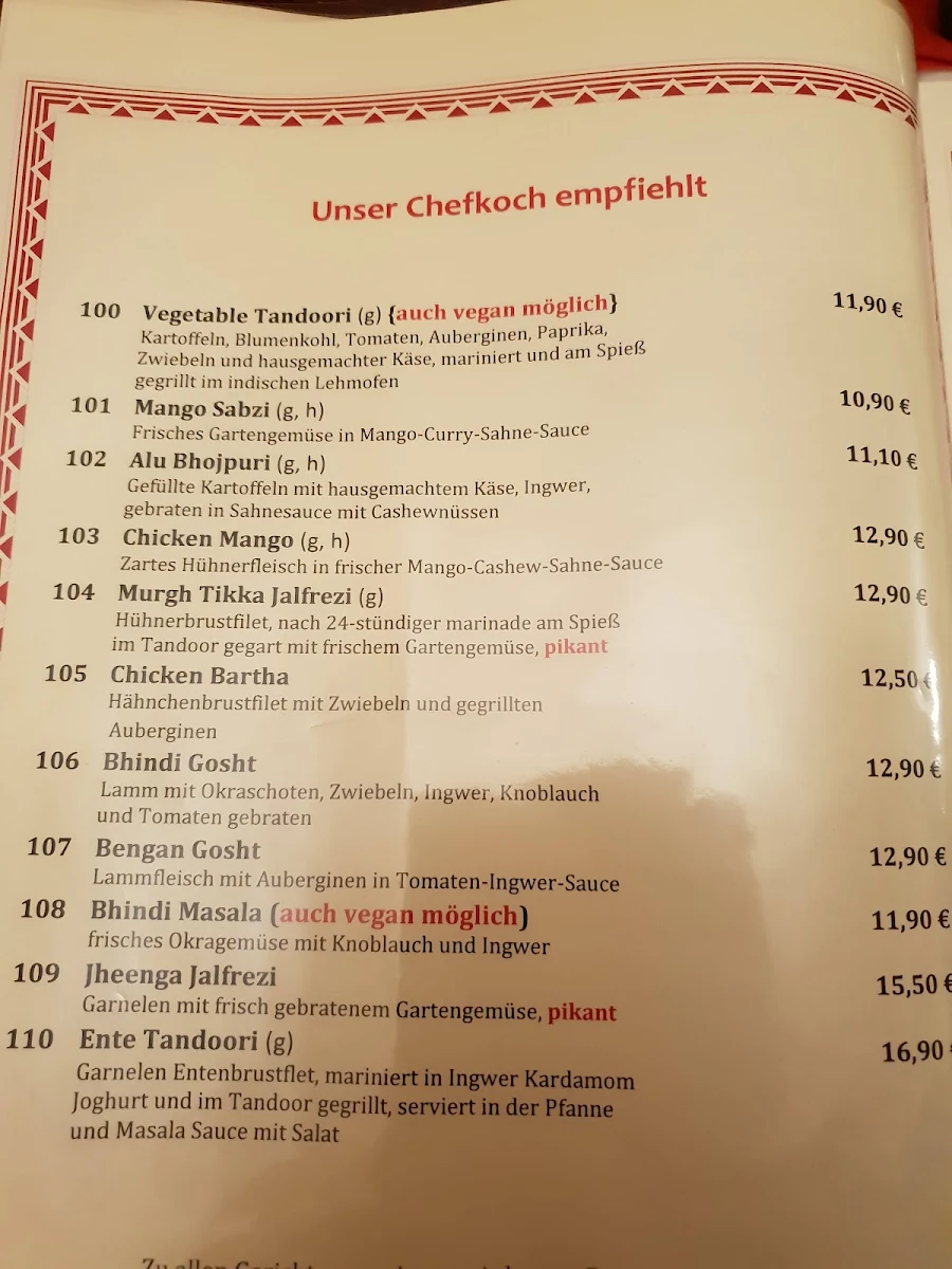 Speisekarte photo 4
