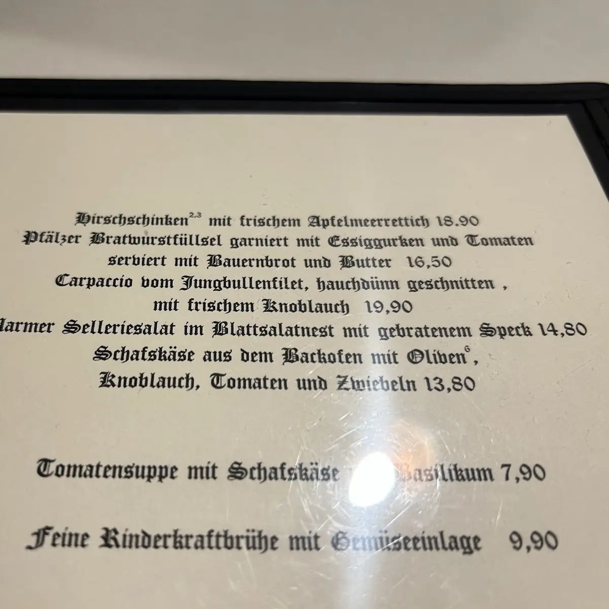 Speisekarte photo 7