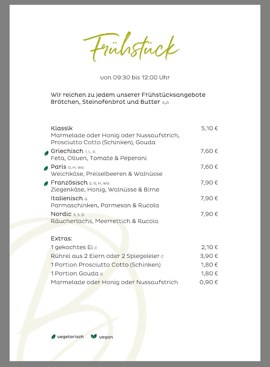 Speisekarte photo 1