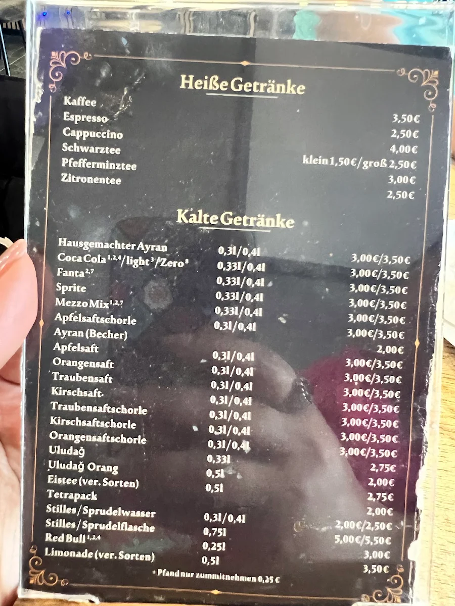 Speisekarte photo 4