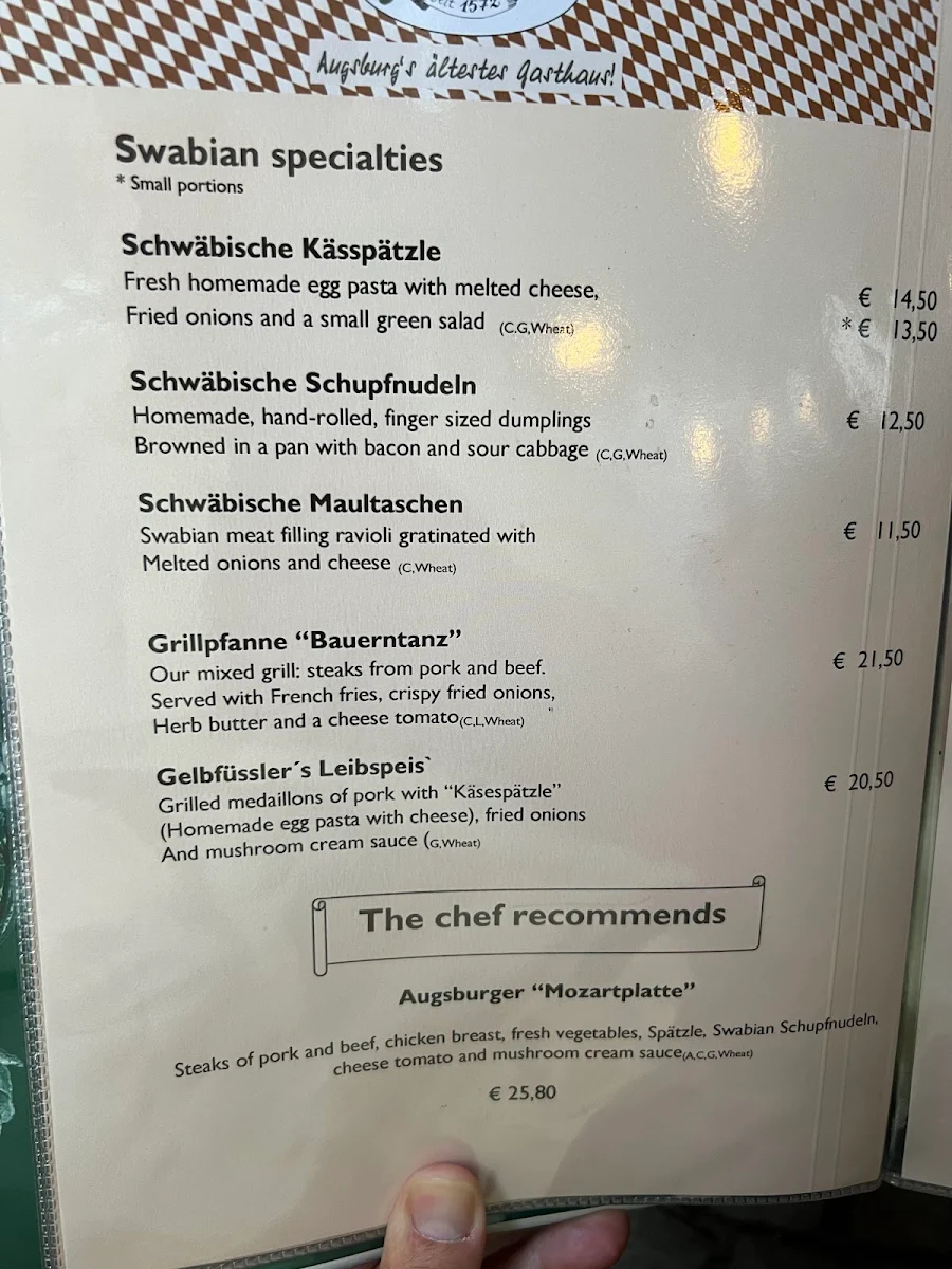 Speisekarte photo 6