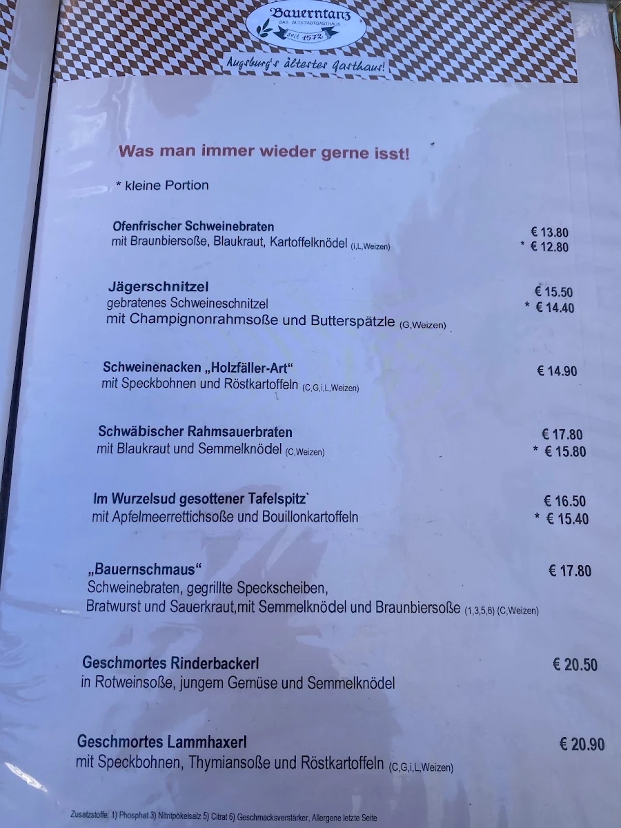 Speisekarte photo 9