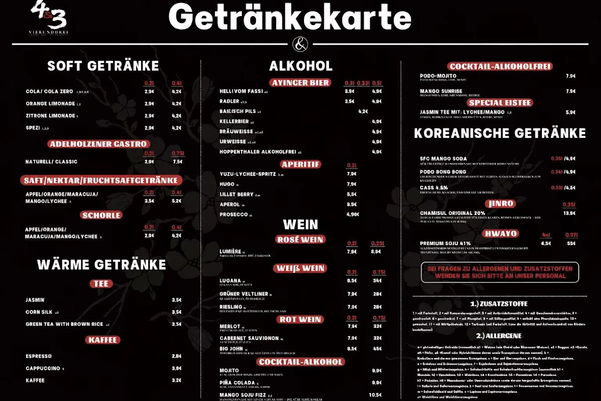 Speisekarte photo 2