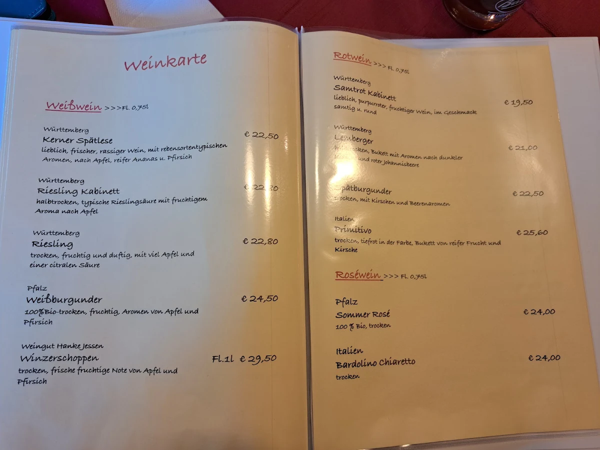 Speisekarte photo 1
