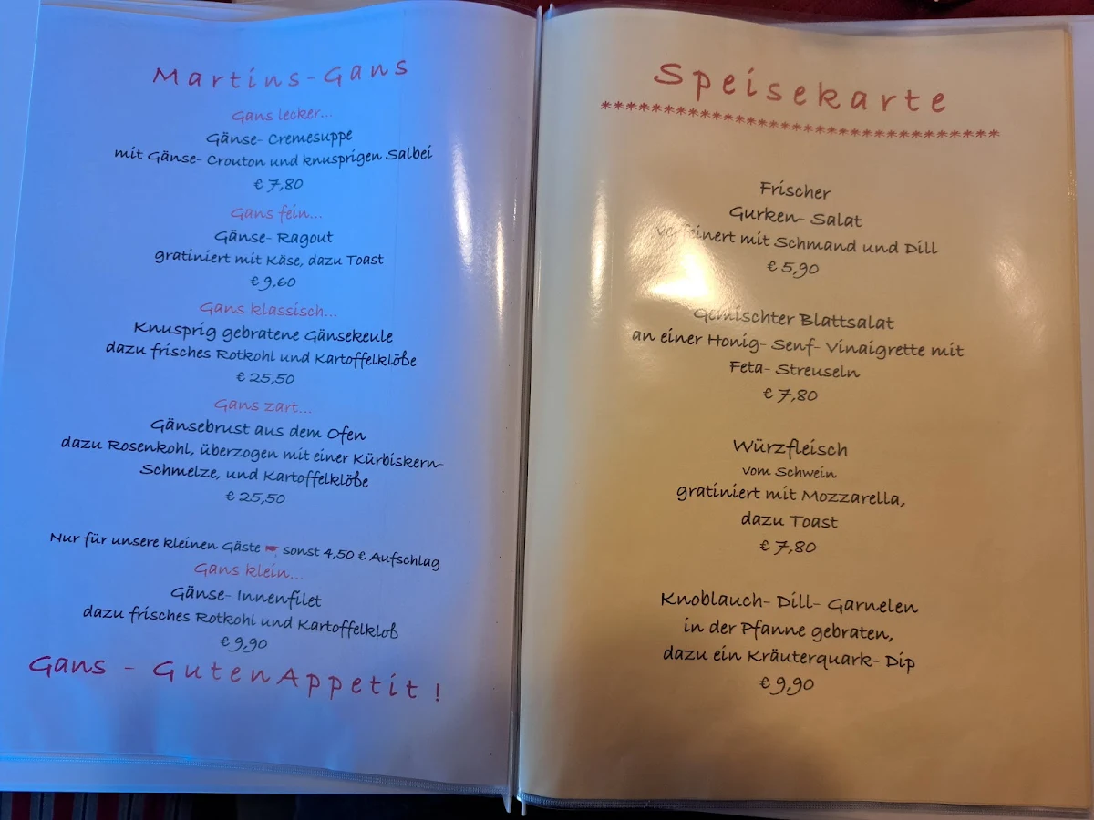 Speisekarte photo 2