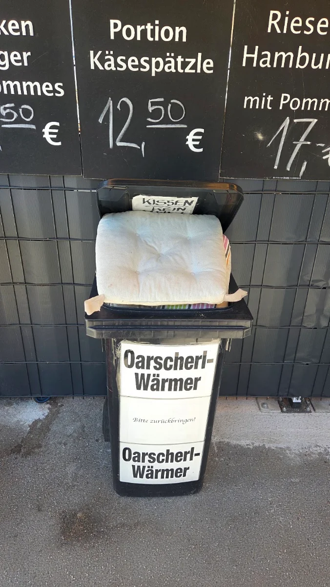 Speisekarte, Olympiaalm