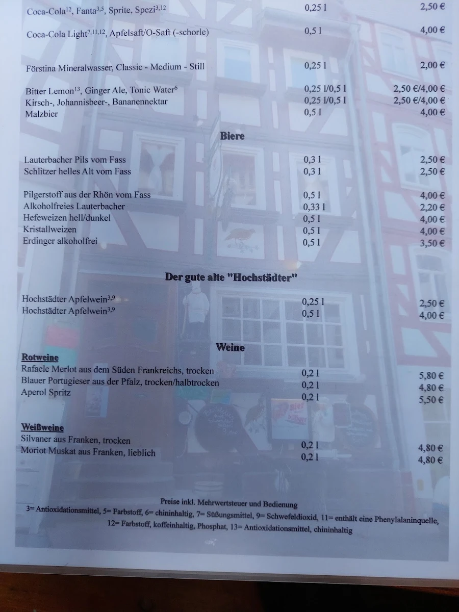Speisekarte photo 2