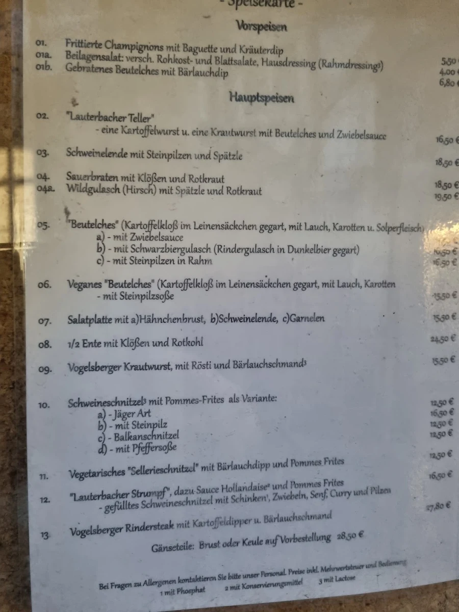 Speisekarte photo 9