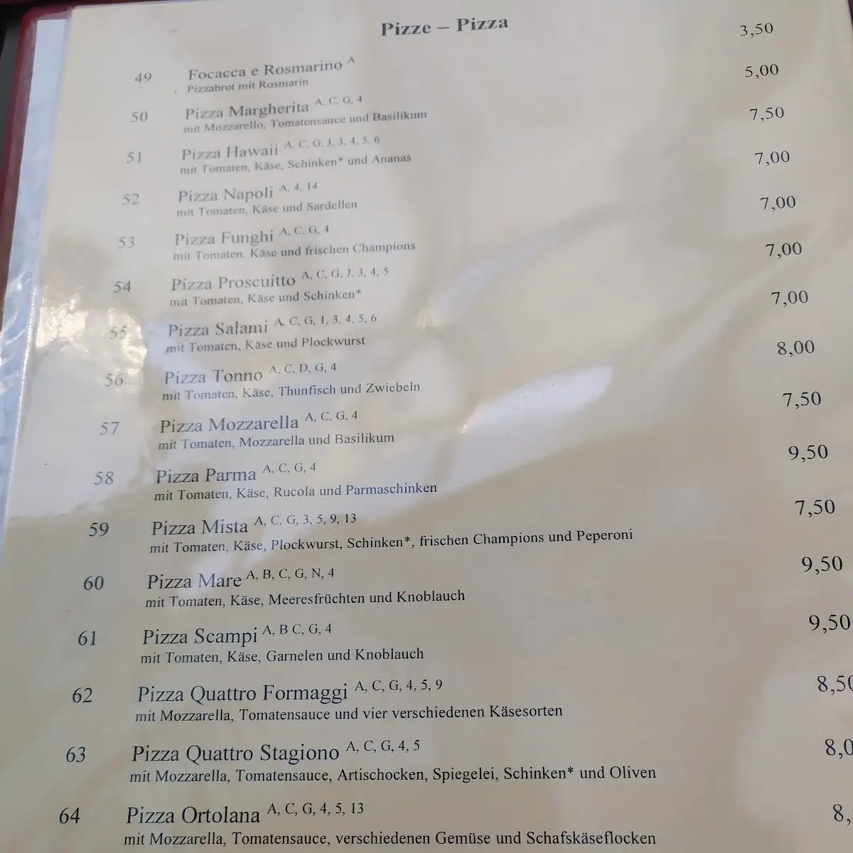 Speisekarte photo 8