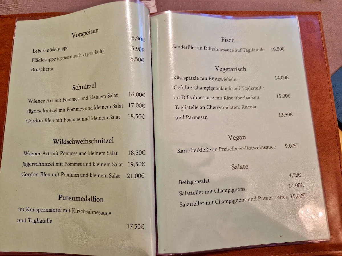 Speisekarte photo 1
