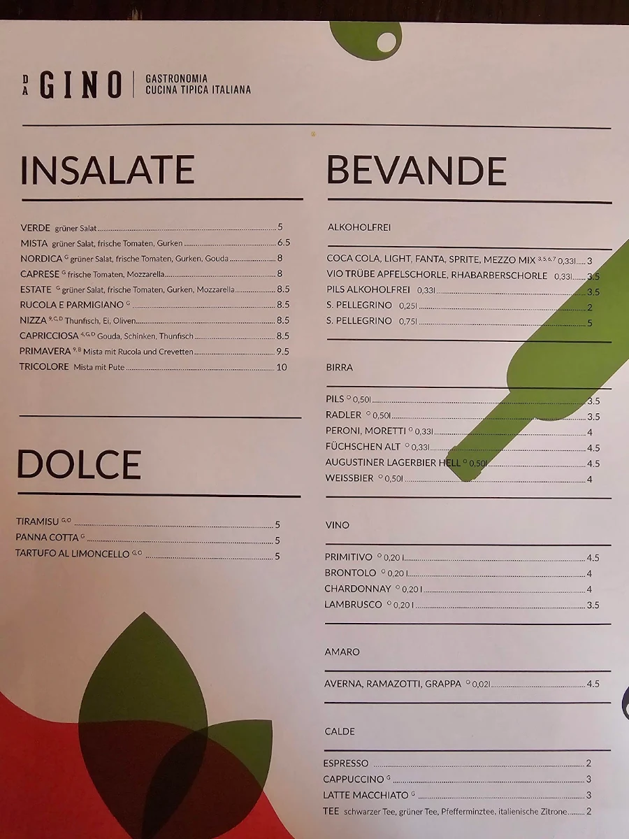 Speisekarte photo 2