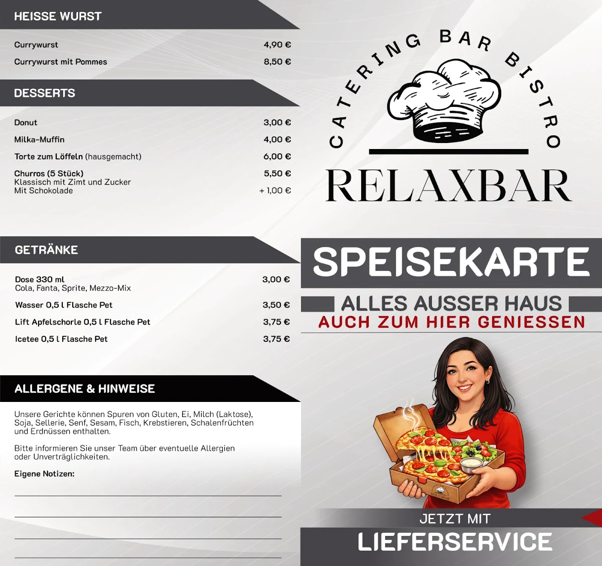 Speisekarte photo 2
