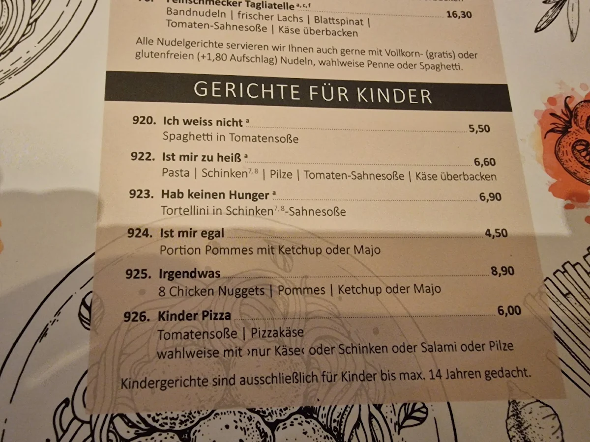 Speisekarte photo 1