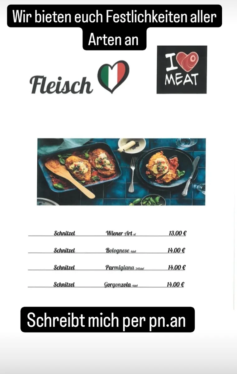 Speisekarte, Bistro Blau-Weiß... Casa de Pepe