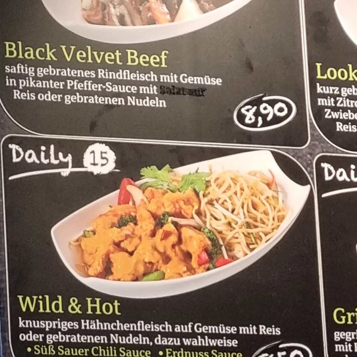 Speisekarte, 3CO. Fresh Thai Streetfood