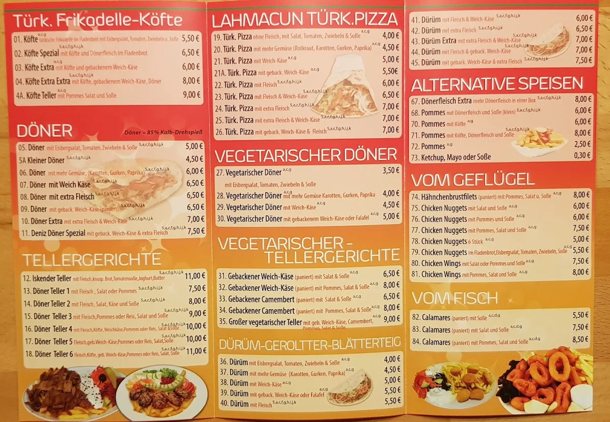 Speisekarte photo 1