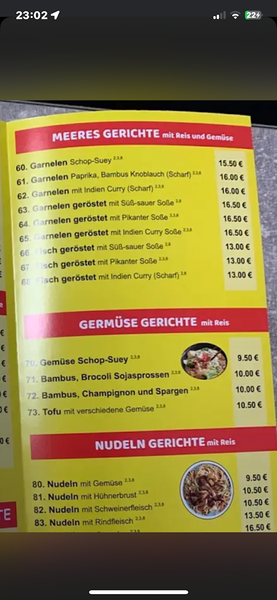 Speisekarte photo 2