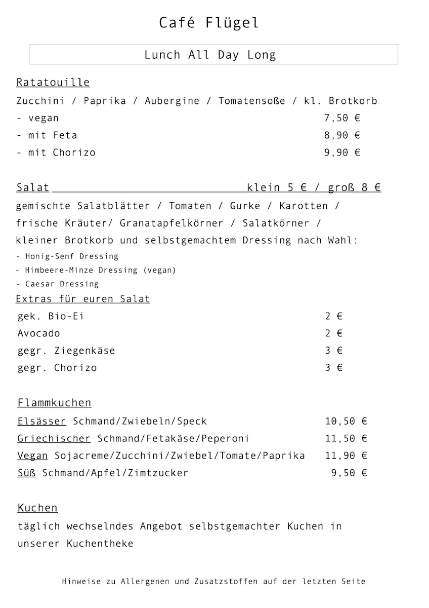 Speisekarte photo 9