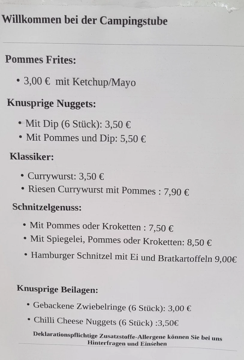 Speisekarte photo 1