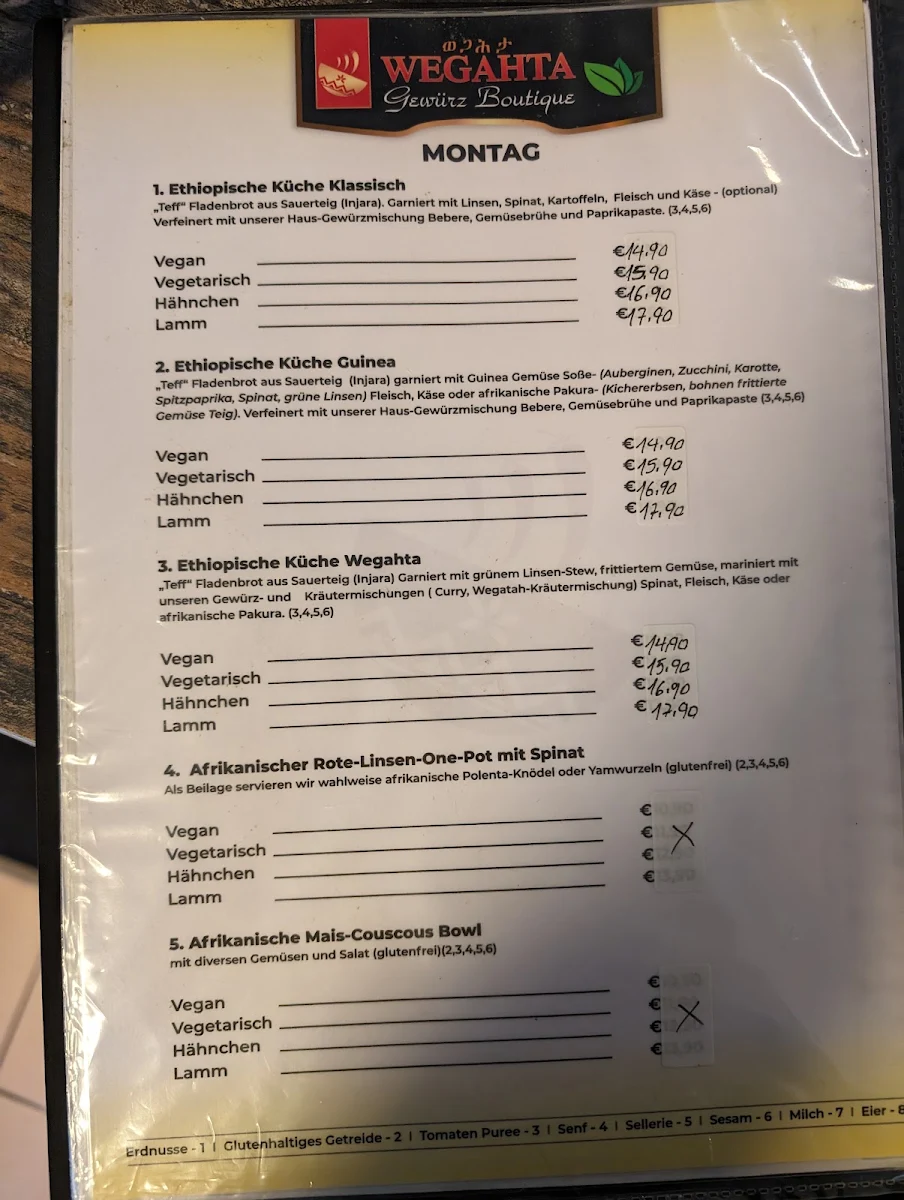 Speisekarte photo 2