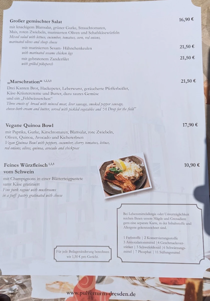 Speisekarte photo 5