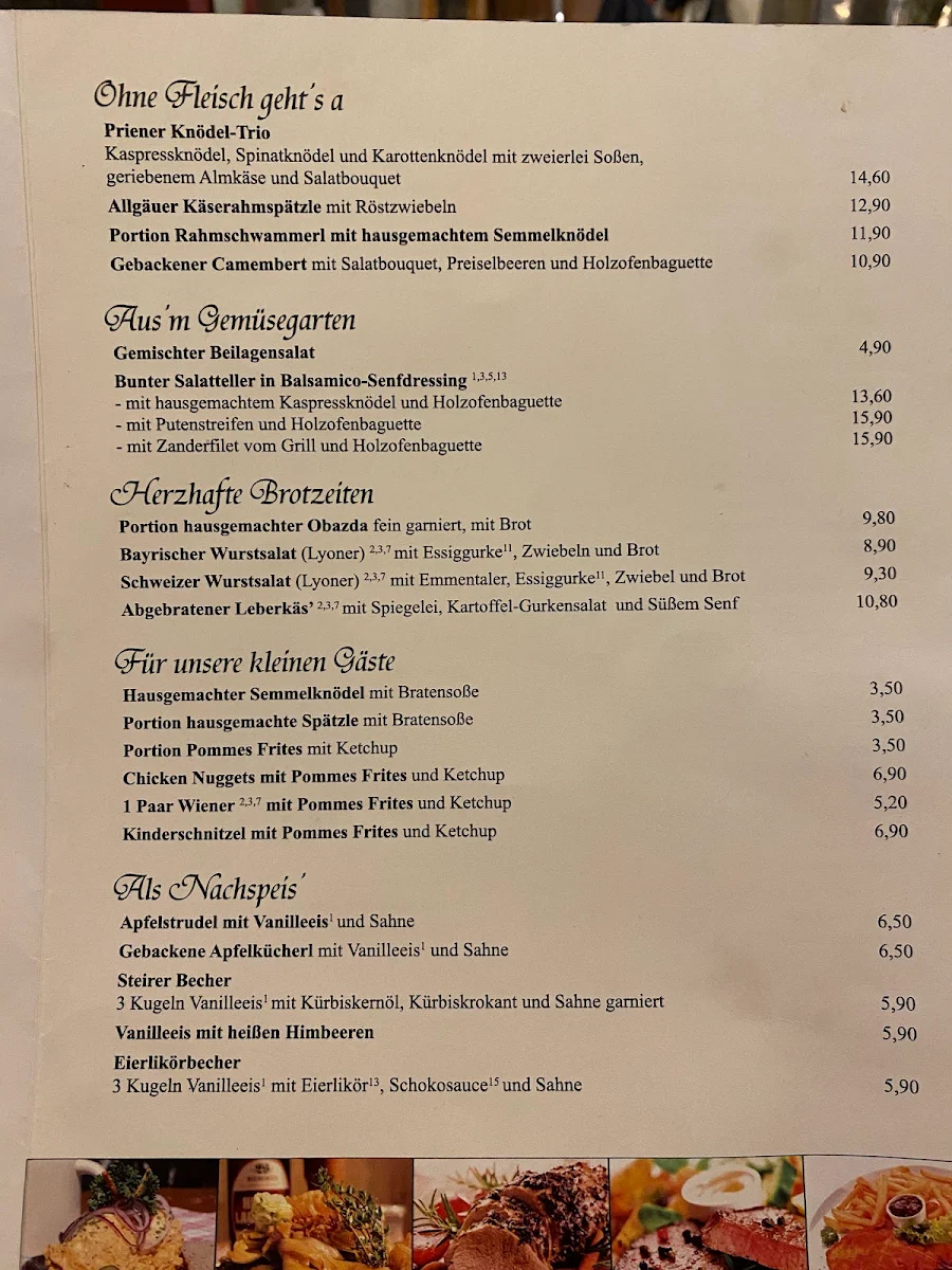 Speisekarte photo 6