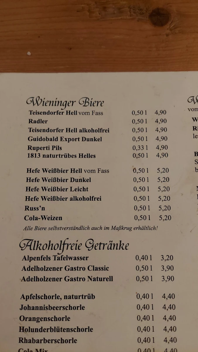 Speisekarte photo 9