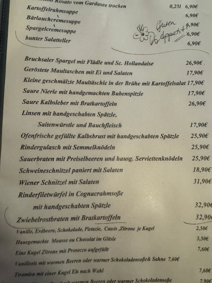 Speisekarte photo 1