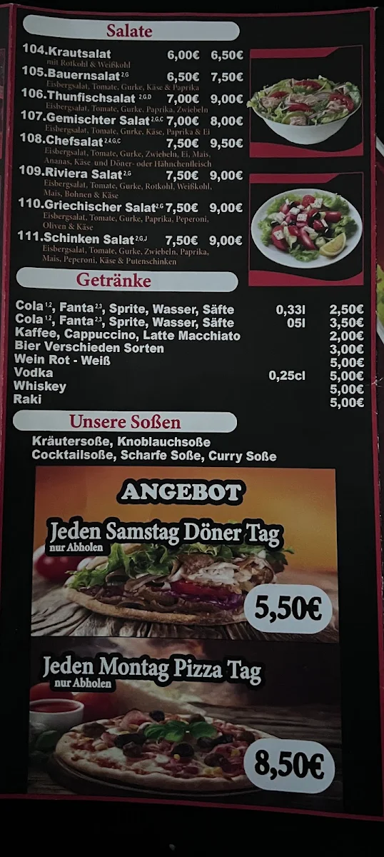 Speisekarte photo 2