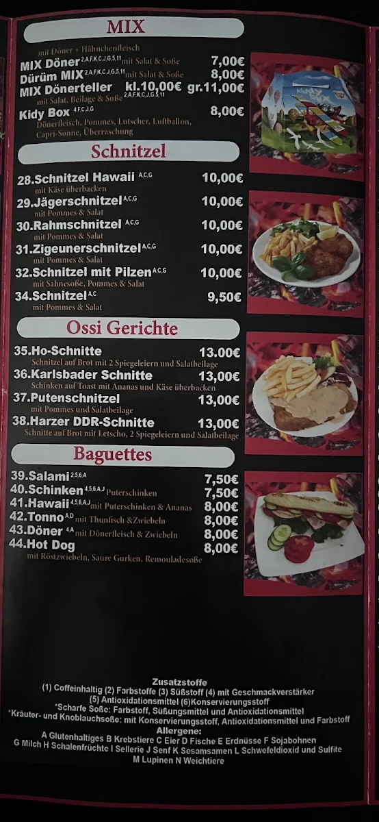 Speisekarte photo 3