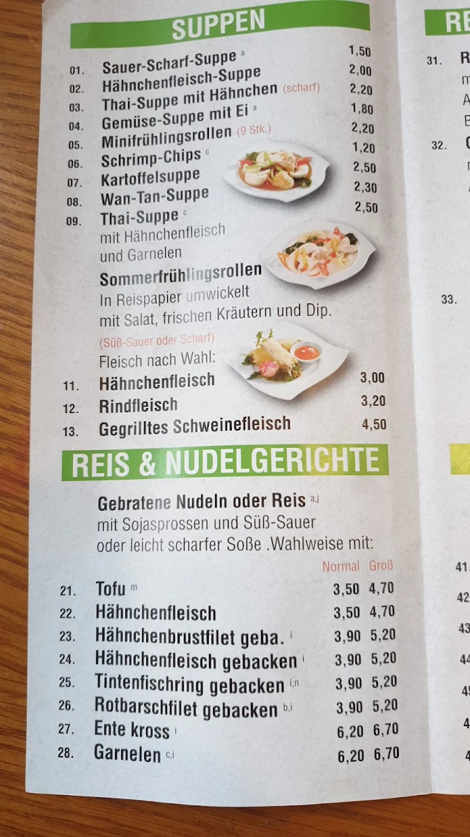 Speisekarte photo 1