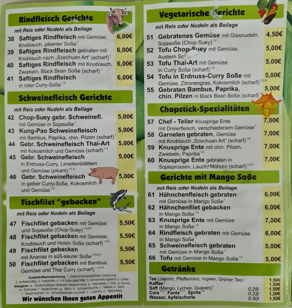Speisekarte photo 5