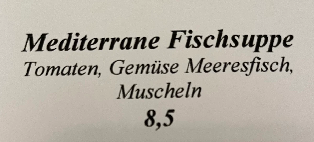 Speisekarte, Groß Leuthen , Restaurant Zur Eisenbahn